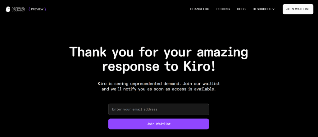 AWS Kiro - Join Waitlist | Elite Cloud