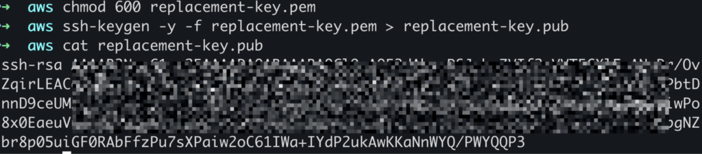 How to Change EC2 Key Pair Practical Guide elite cloud_003 | Elite Cloud Generating public key from private key