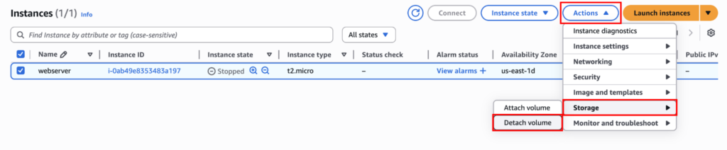 How to Change EC2 Key Pair Practical Guide elite cloud_007 | Elite Cloud Detaching EC2 instance volume