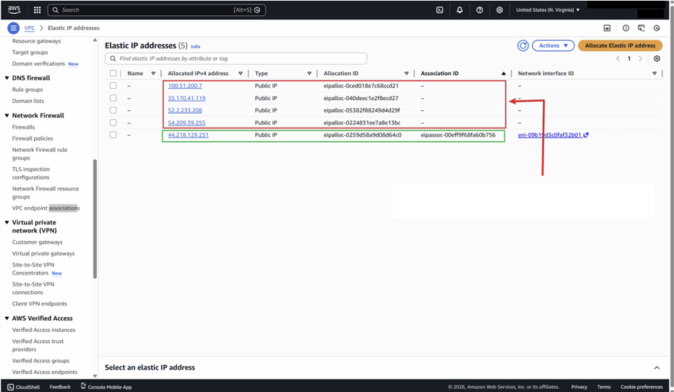 如何識別閒置 IP