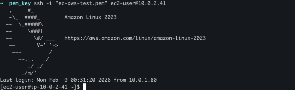 Connecting with public instance