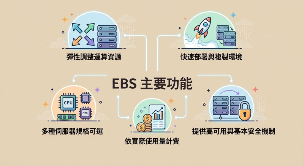 EBS 的功能與優勢